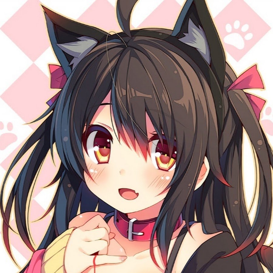 Аниме тяночка неко