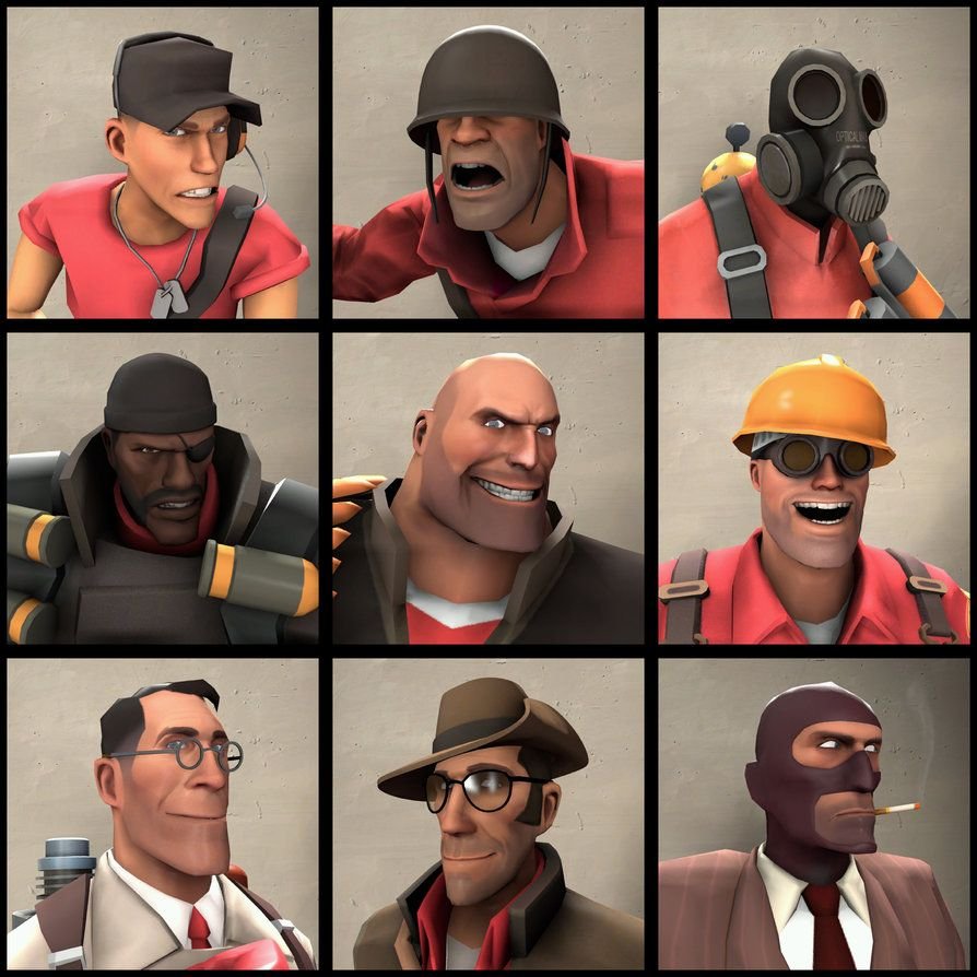 Team Fortress 2 персонажи