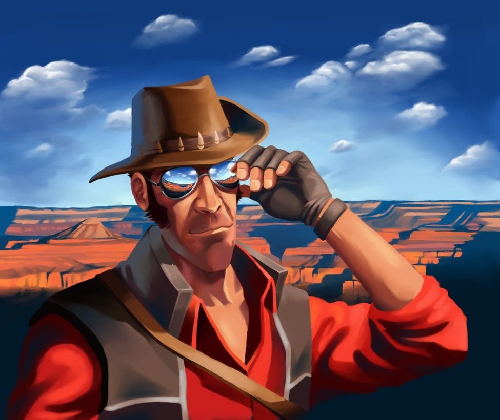 Team Fortress 2 снайпер Art
