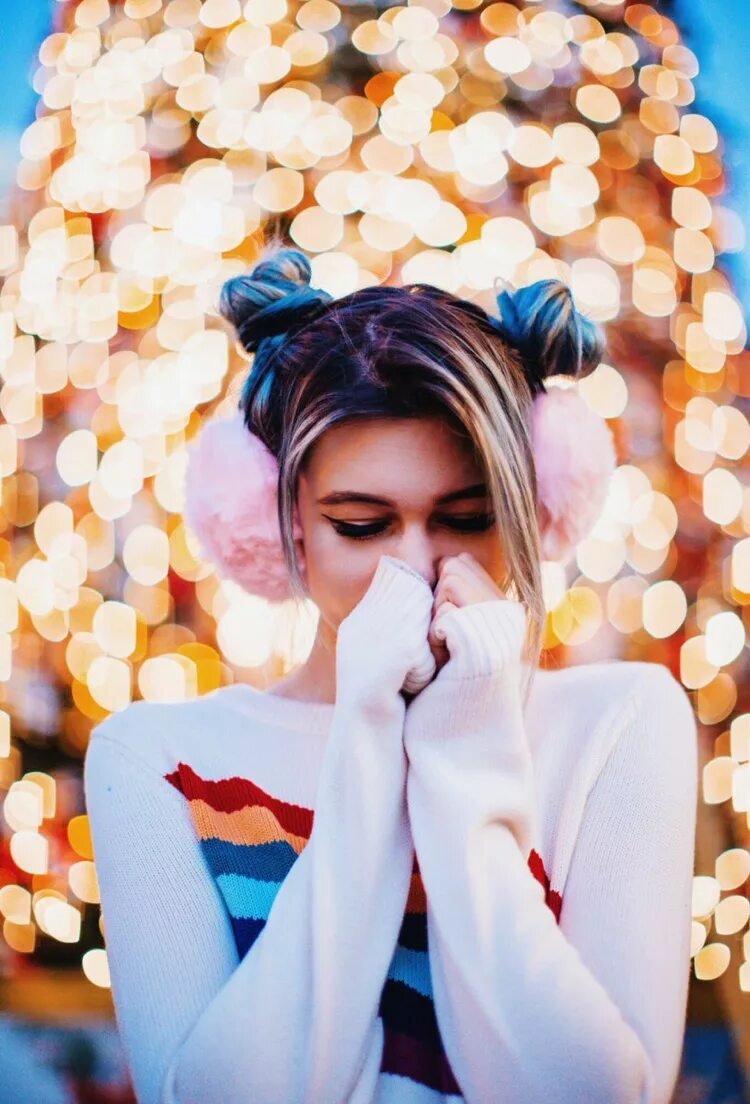 Крутая фотосессия зимой