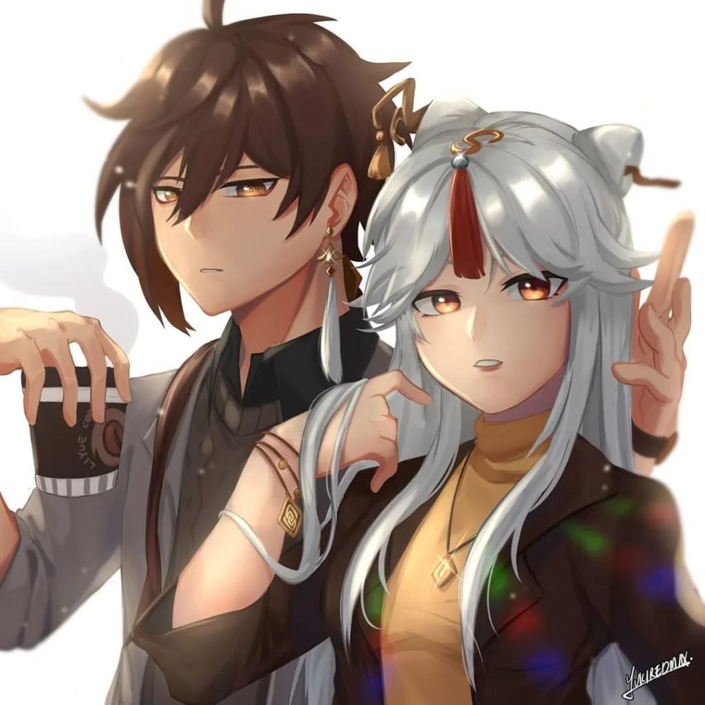 Геншин Импакт парные арты