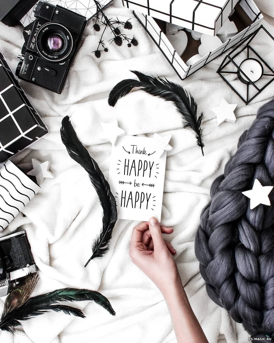 Эстетика в черно белом стиле