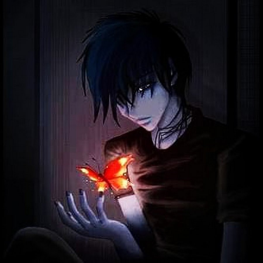 Ава ВК аниме парень с сигаретой