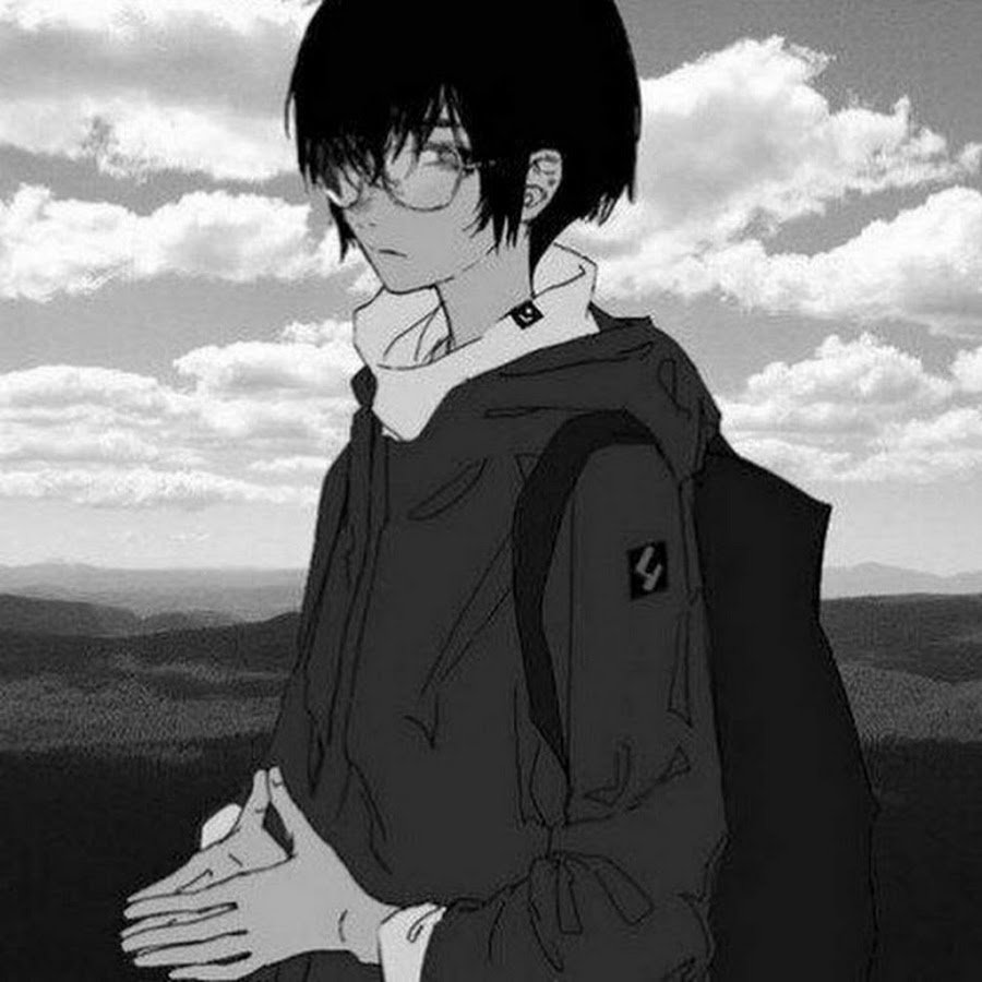 Депрессивные аниме парни