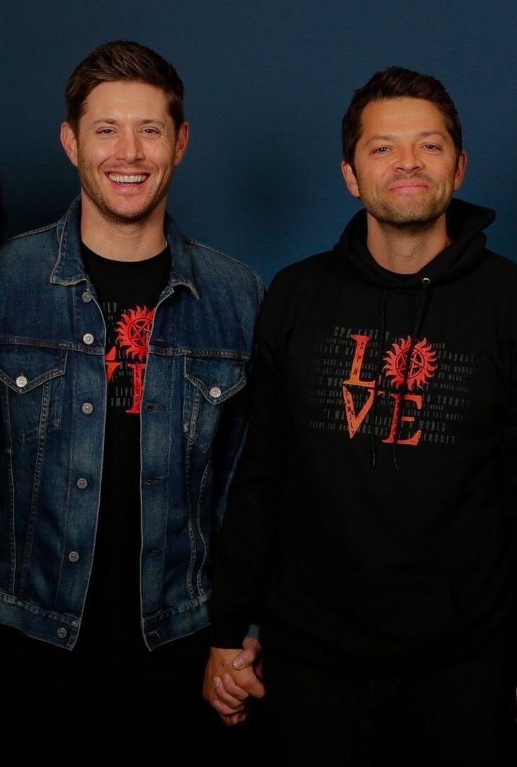 Миша Коллинз и Дженсен Эклз