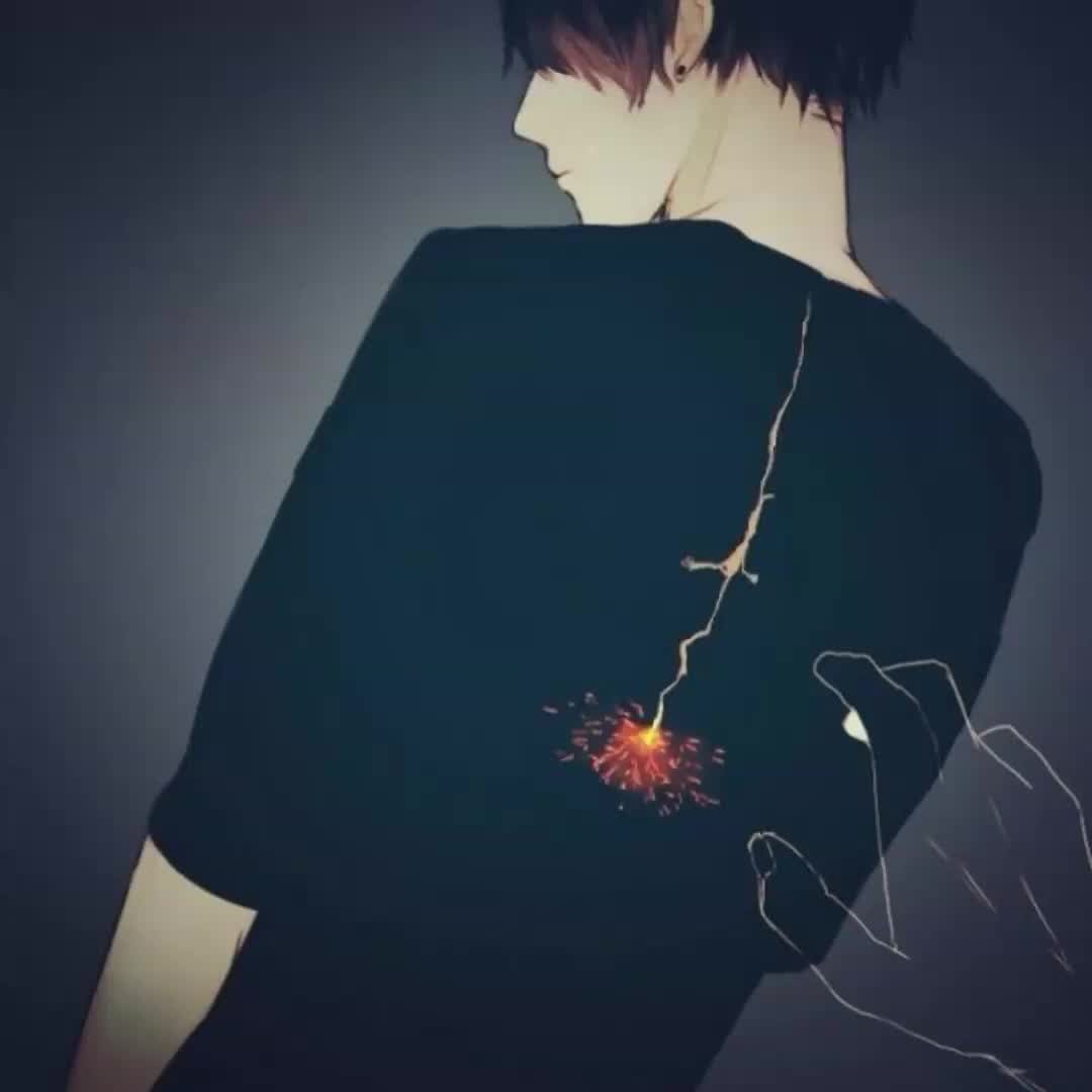 Падший ангел Эстетика аниме кровь