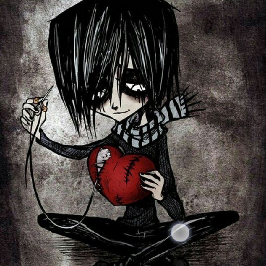 Аниме парень с разбитым сердцем