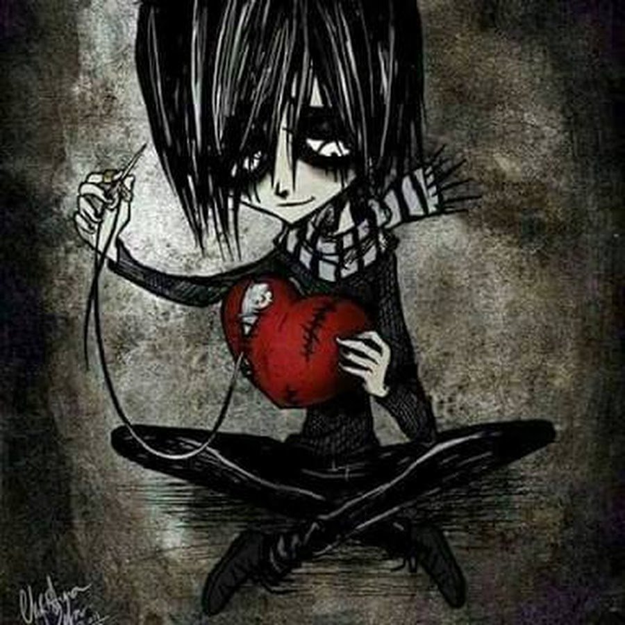 Аниме парень с разбитым сердцем