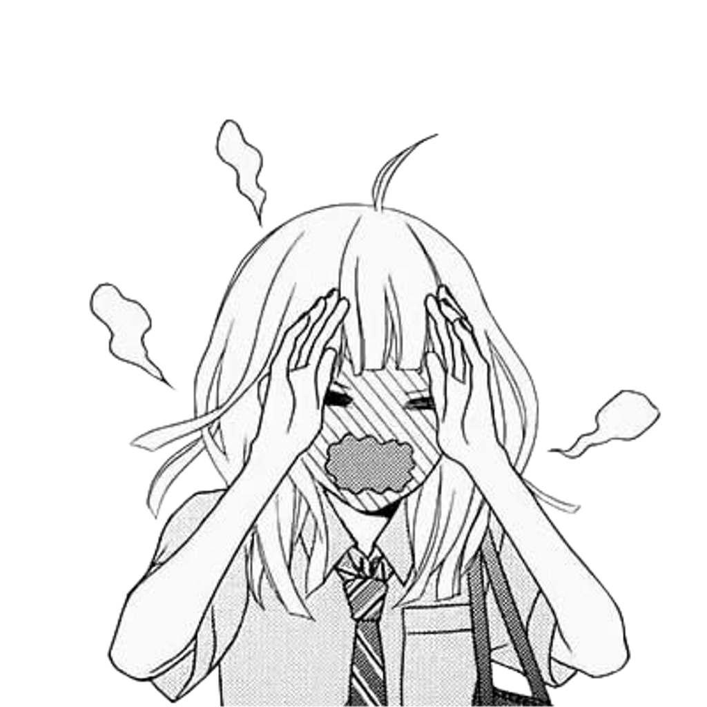 Аниме Эстетика черно белый