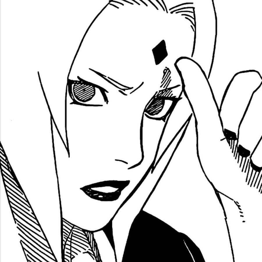 Саске из манги Наруто