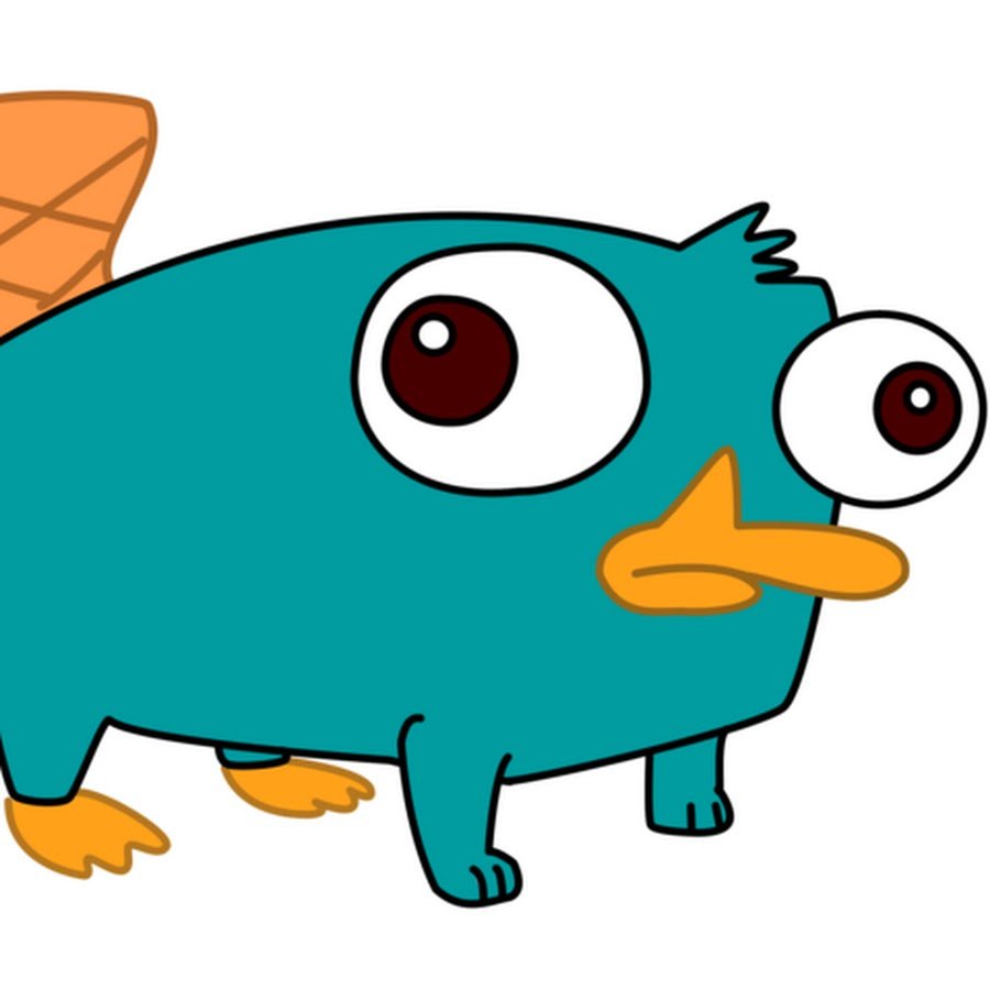 Перри Утконос в детстве