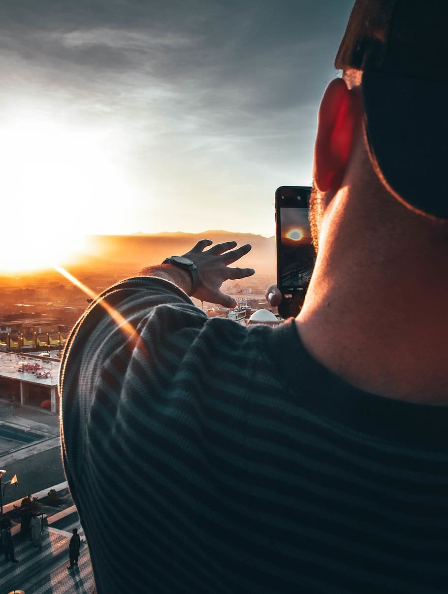 Зимняя фотосессия парень и девушка