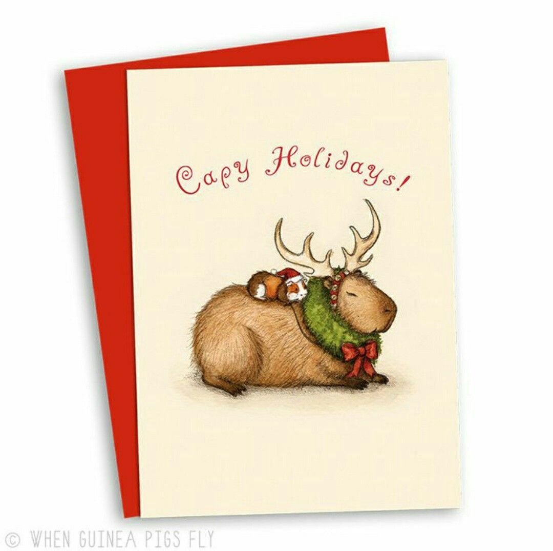 Капибара арт