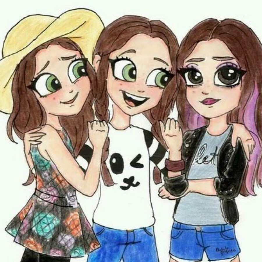 3 Подруги картинки