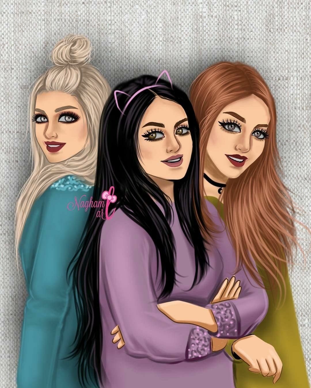 Красивые подружки