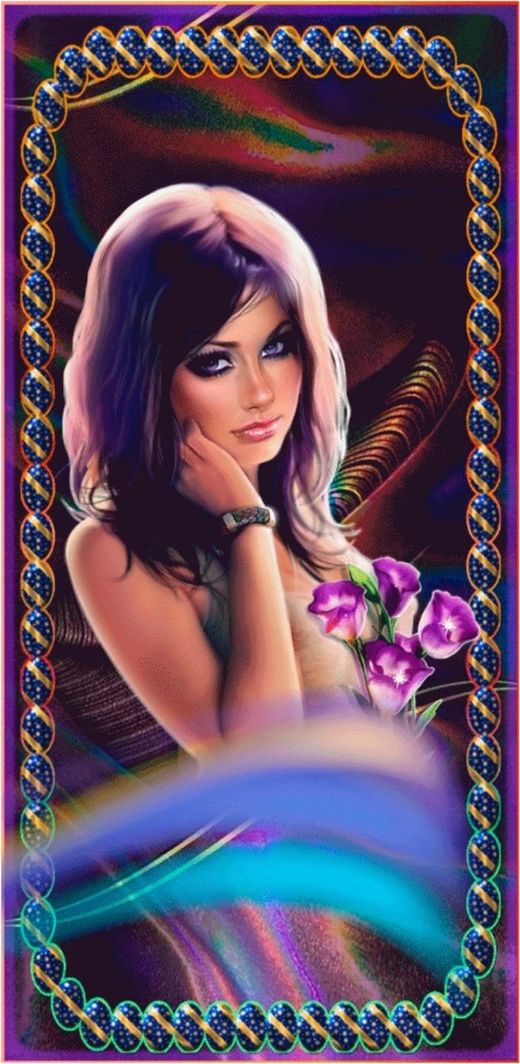 Красивая девушка черно белое