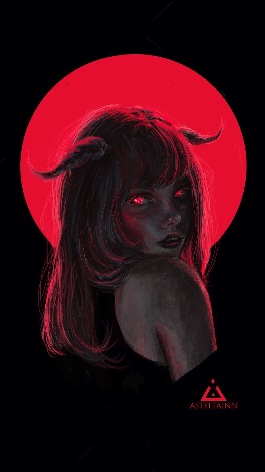 Красная девочка дьявол