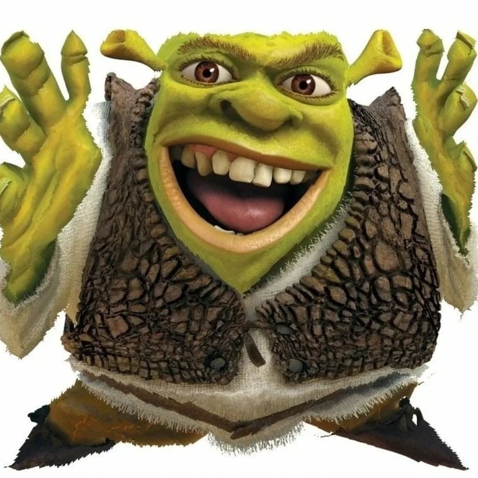 Шрек надпись