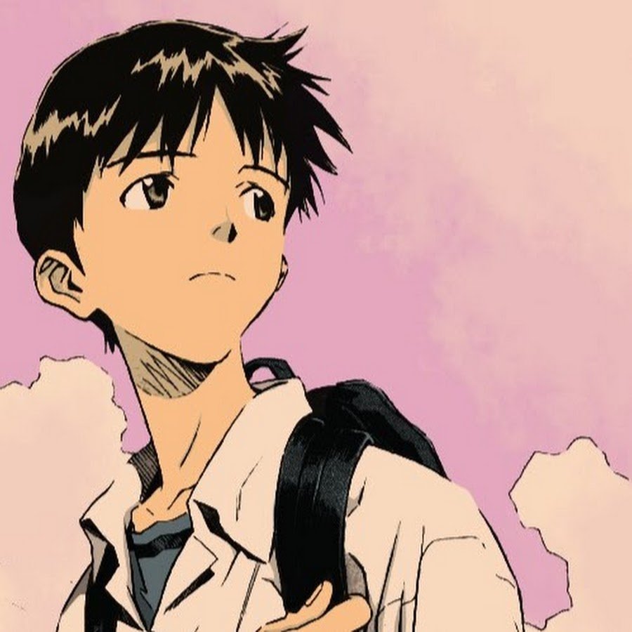 Евангелион Синдзи плачет