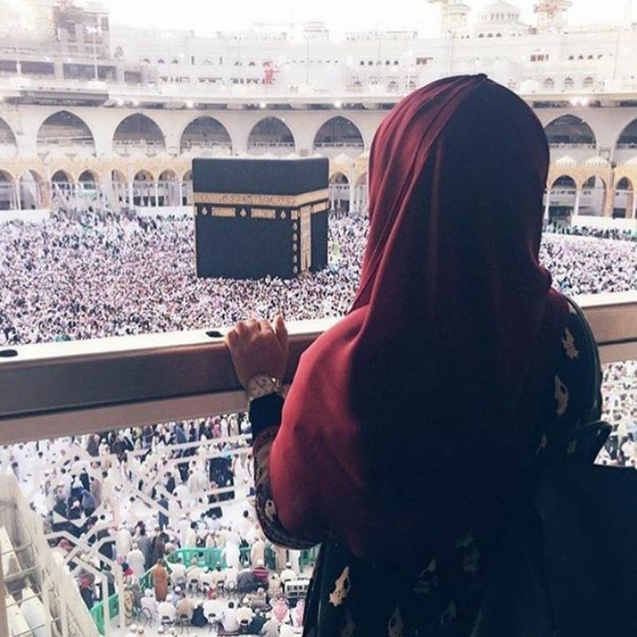 Девушки в хиджабе мультяшные