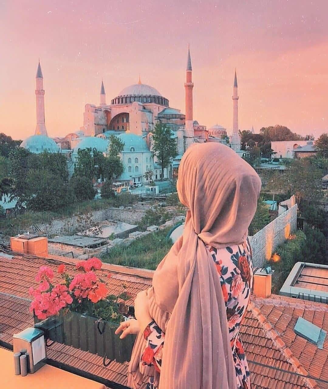 Мусульманка со спины