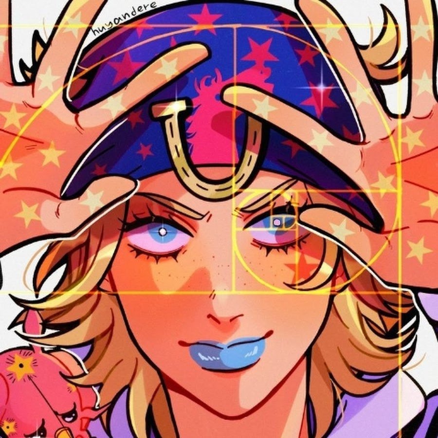 Джонни Джостар Эдит крутиться