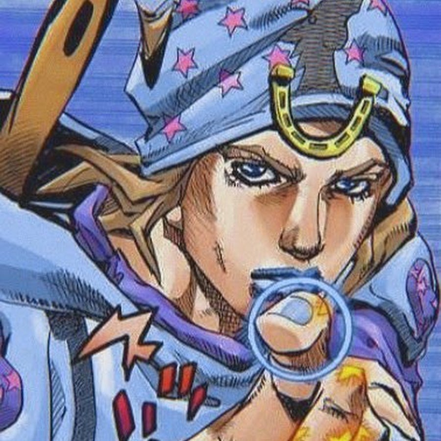 Джонни Джостар цветная Манга