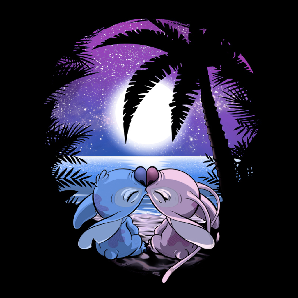 Стич улыбается из Лило и Стич