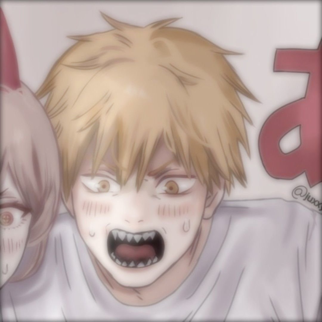 Человек бензопила Денджи парная ава