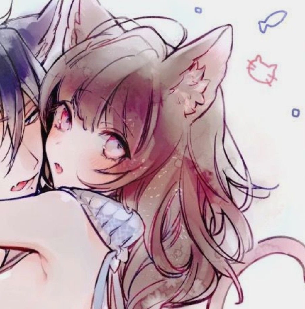 Белая кошка арт