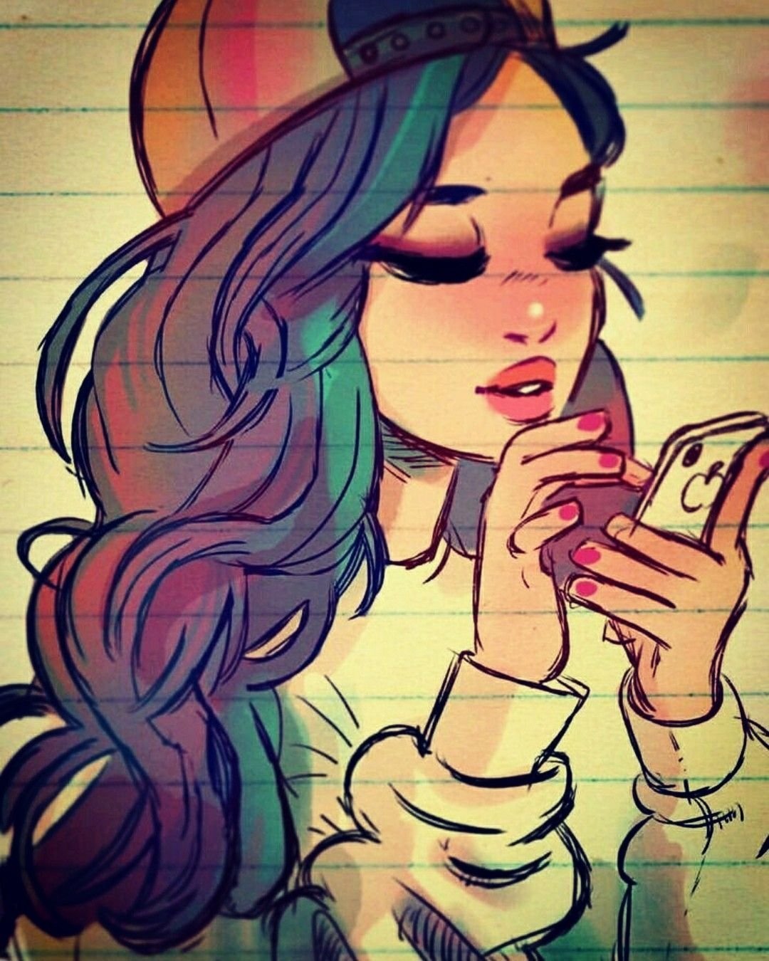 Крутые арты для девочек