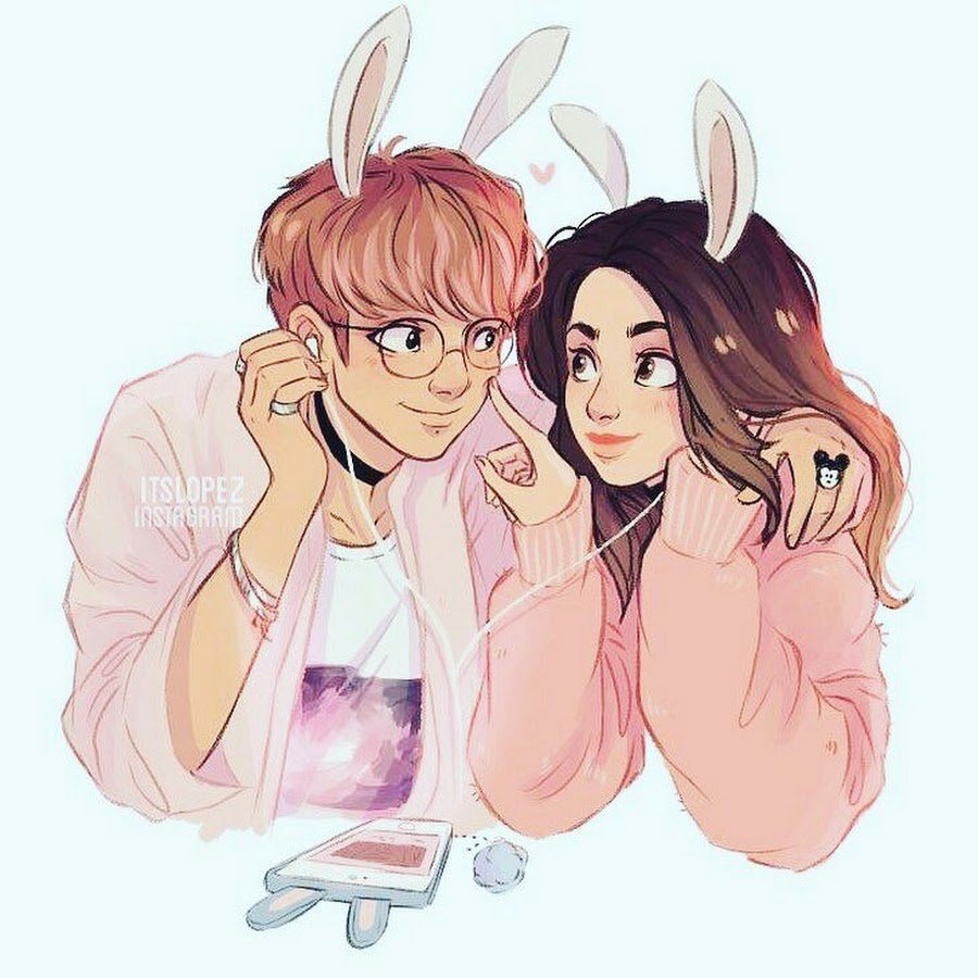 Парная ава аниме