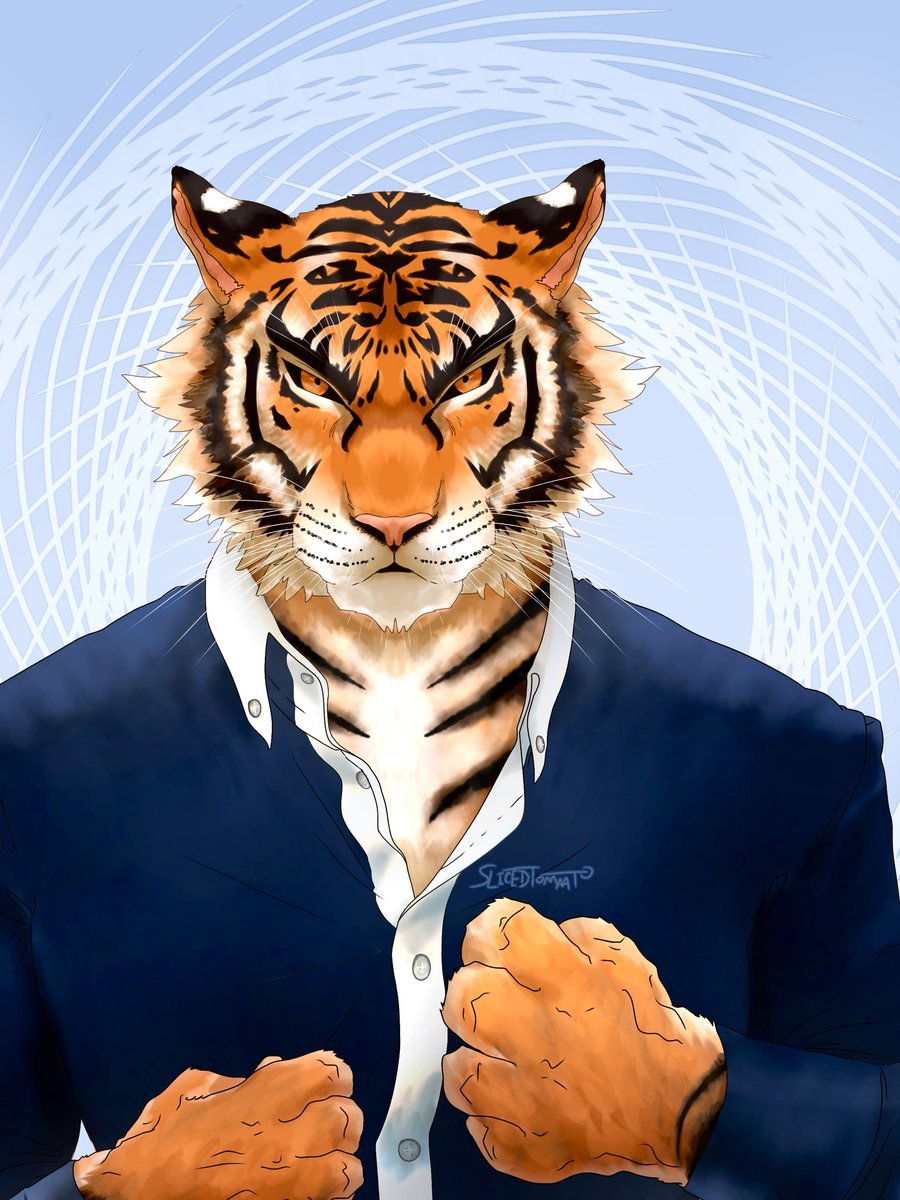 Брутальный тигр