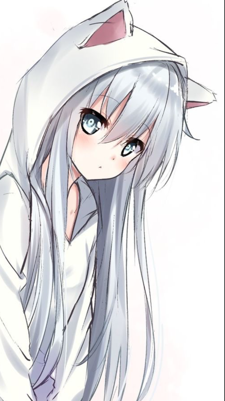 Грустная неко