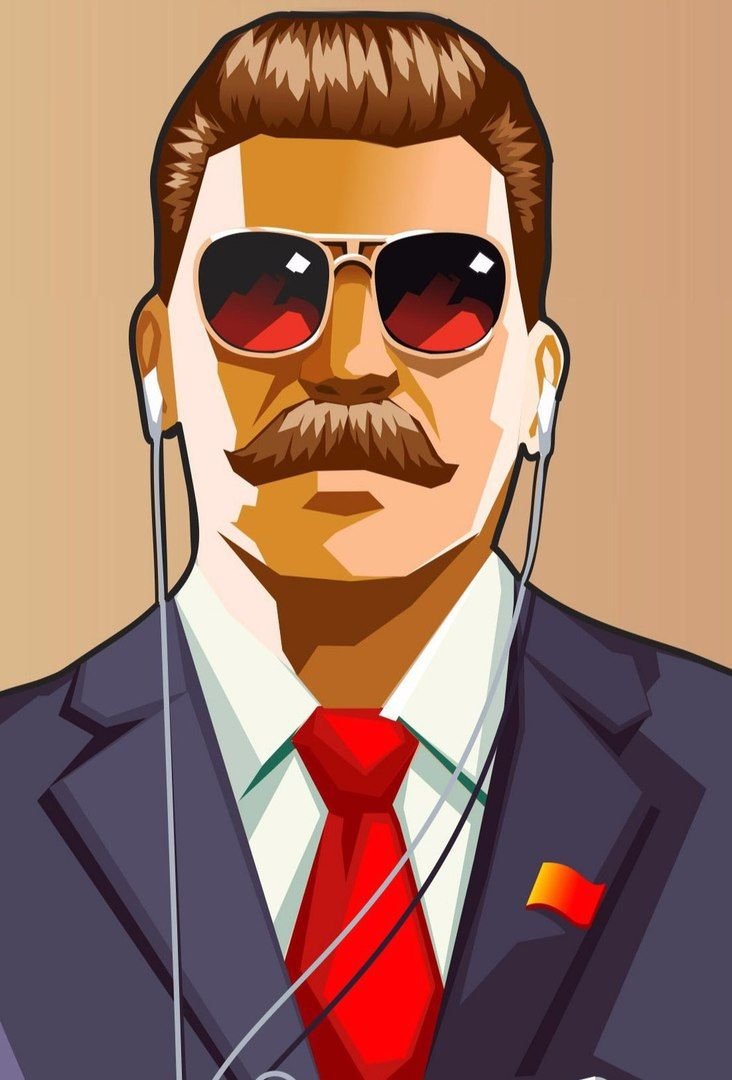 Сталин красивый