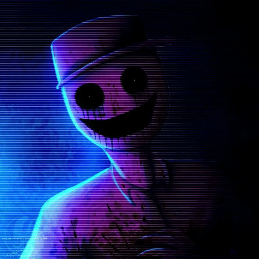 ФНАФ Молтен Фредди арт