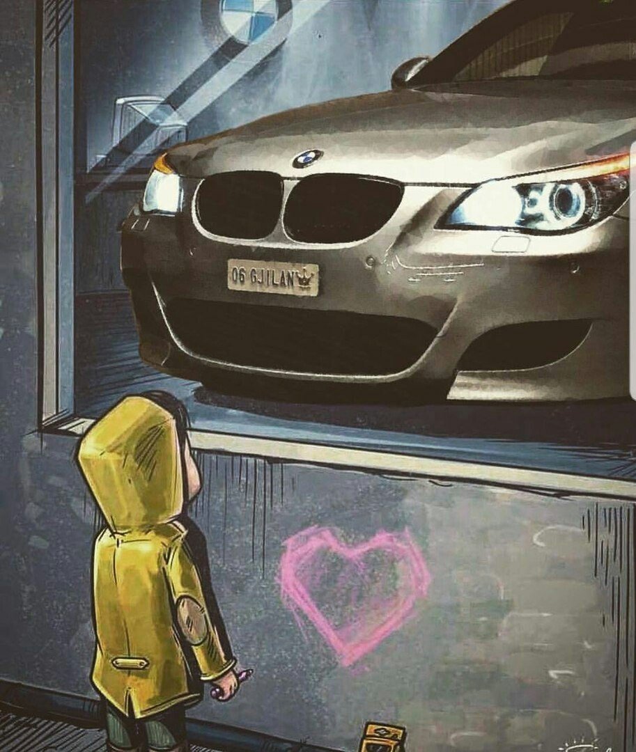 Спортивные машины в дыму