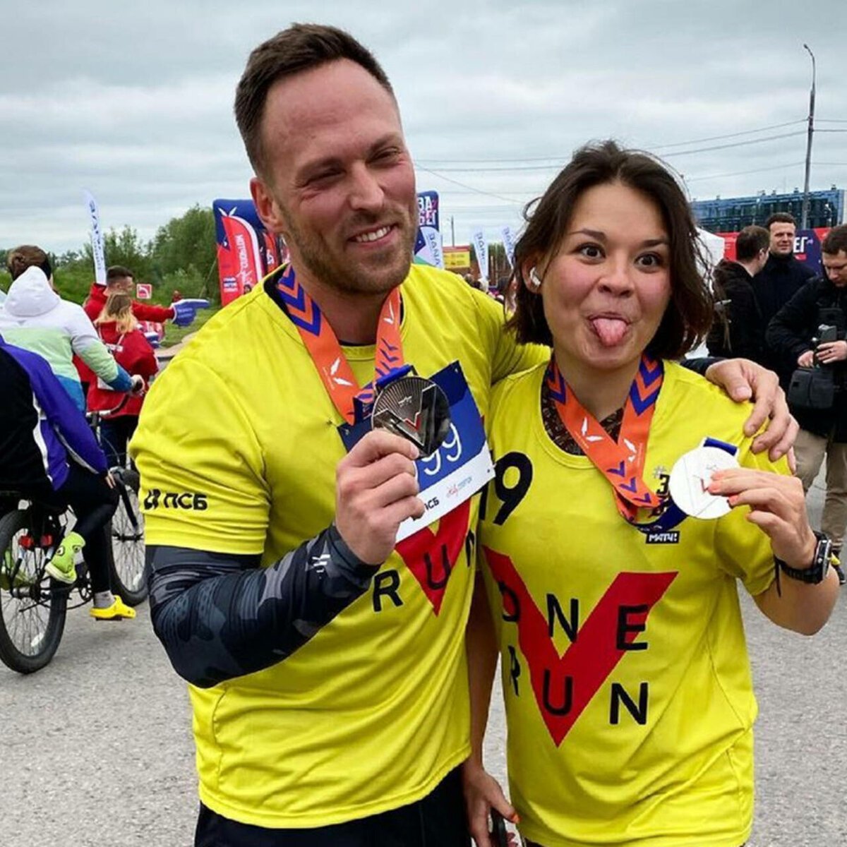 Алексей Столяров и Ксения Шойгу