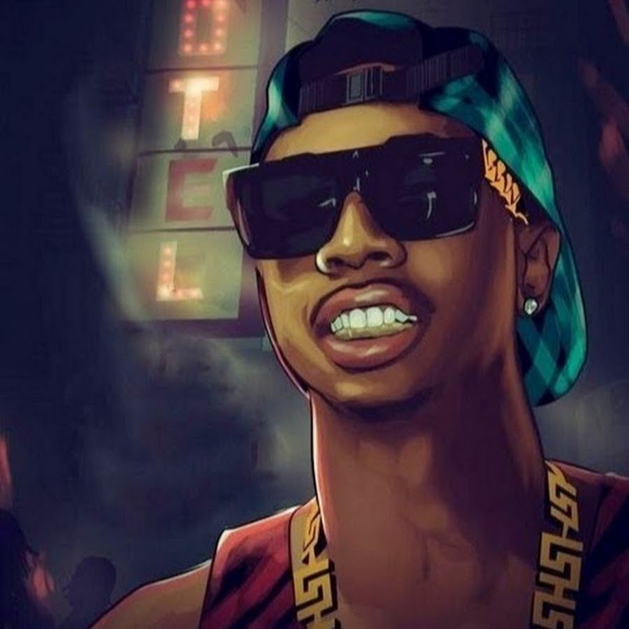 Девушка в стиле GTA