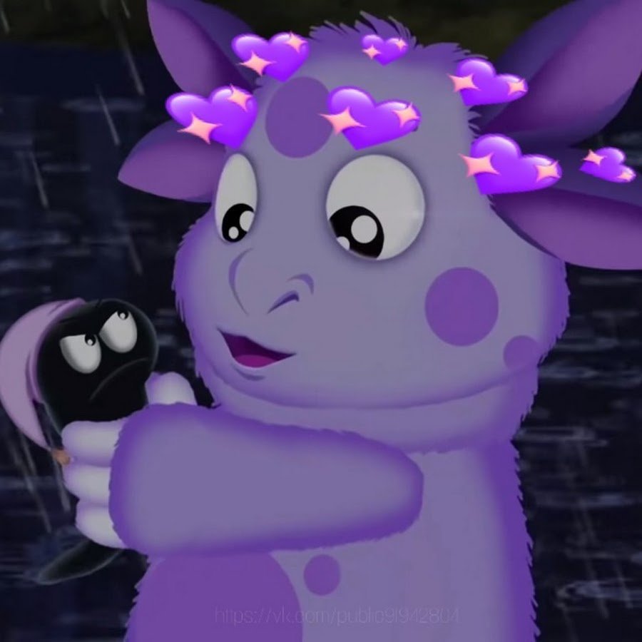 Лунтик в очках