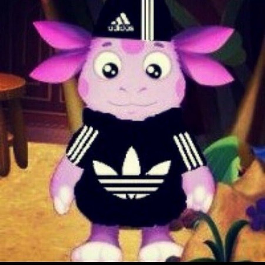 Лунтик с очками