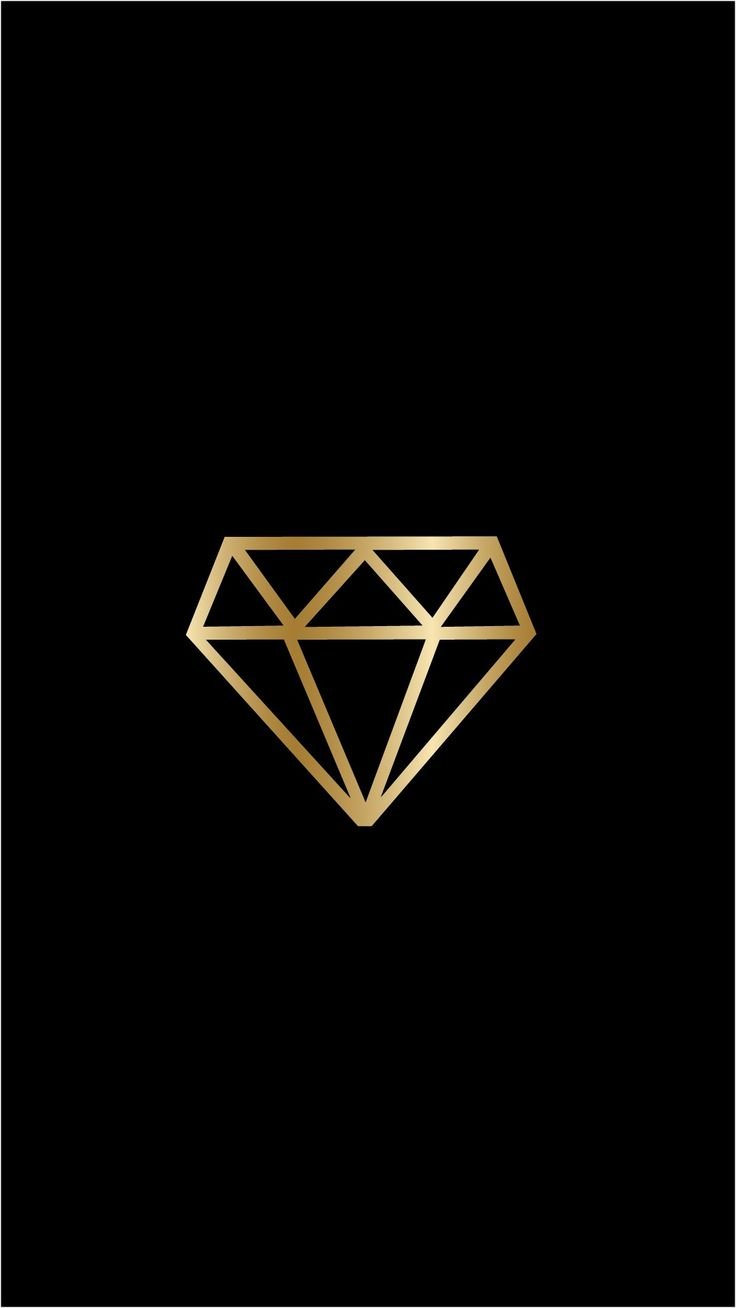 Алмаз на черном фоне