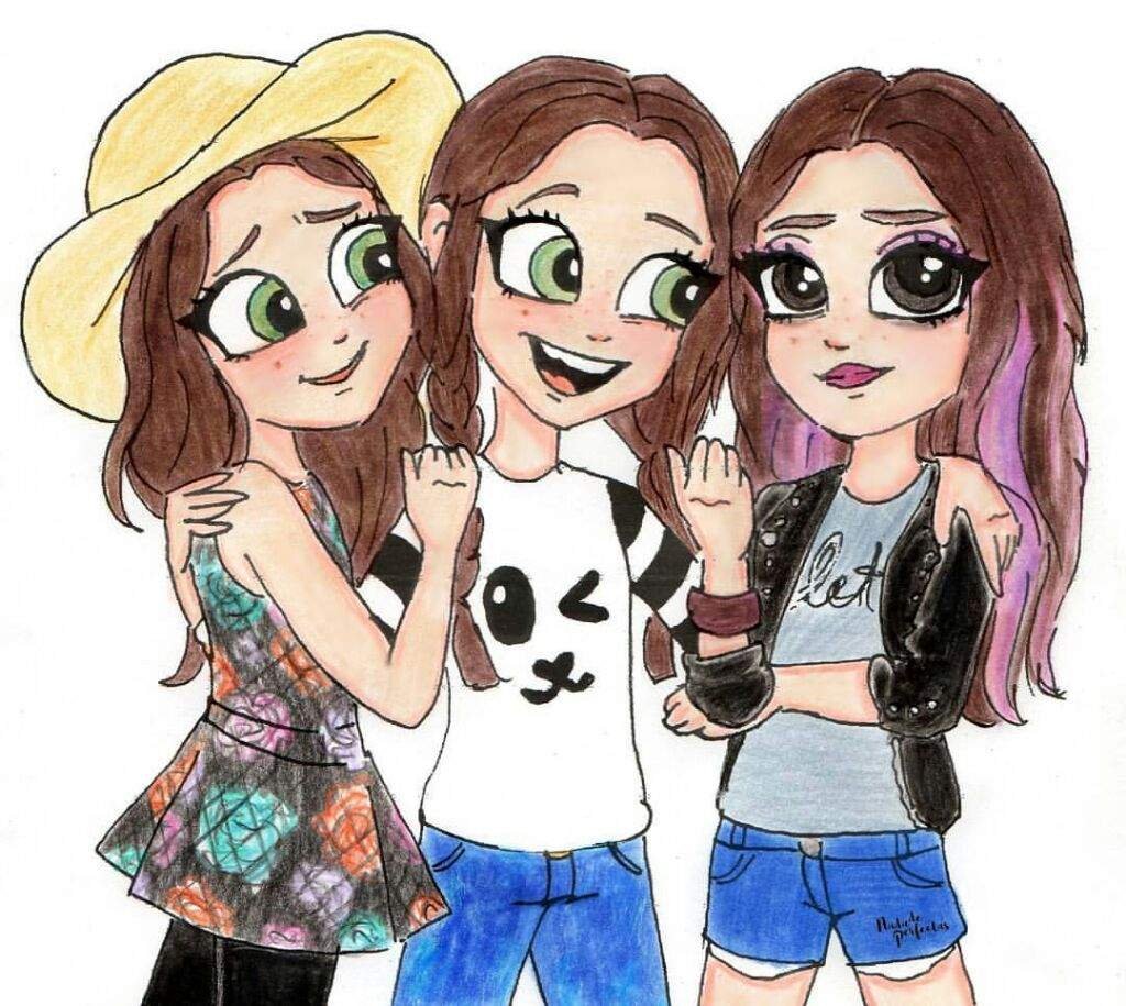 Две девочки спиной