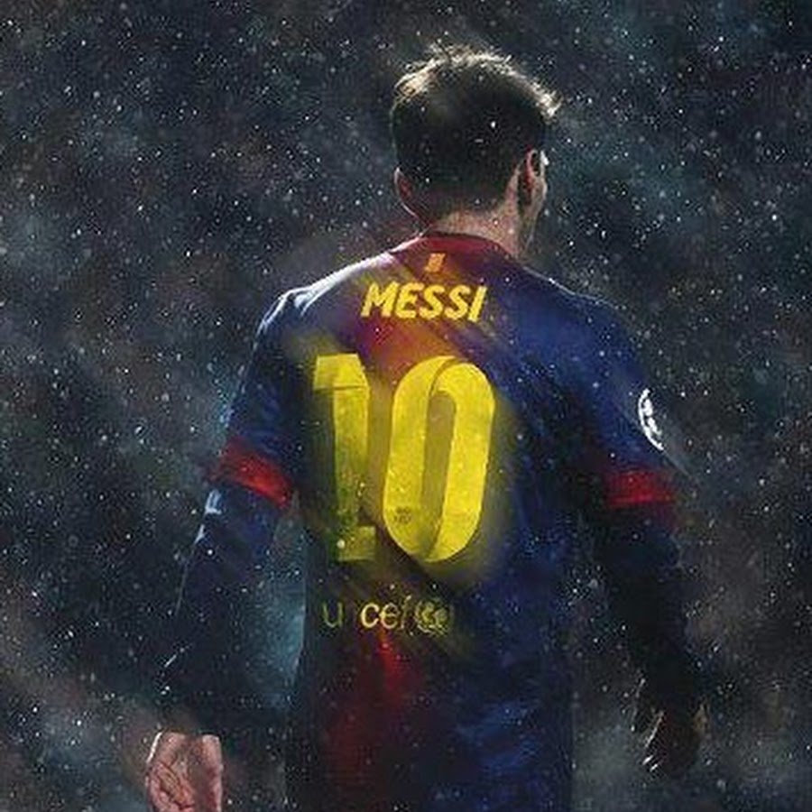 Месси Барселона арт