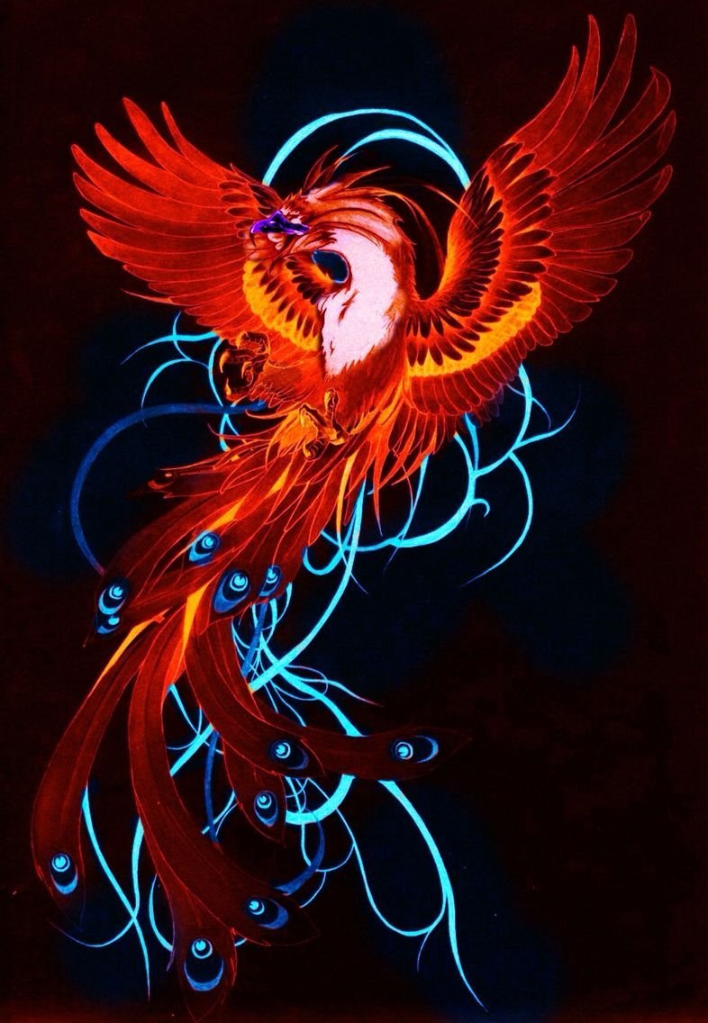 Жар птица арт