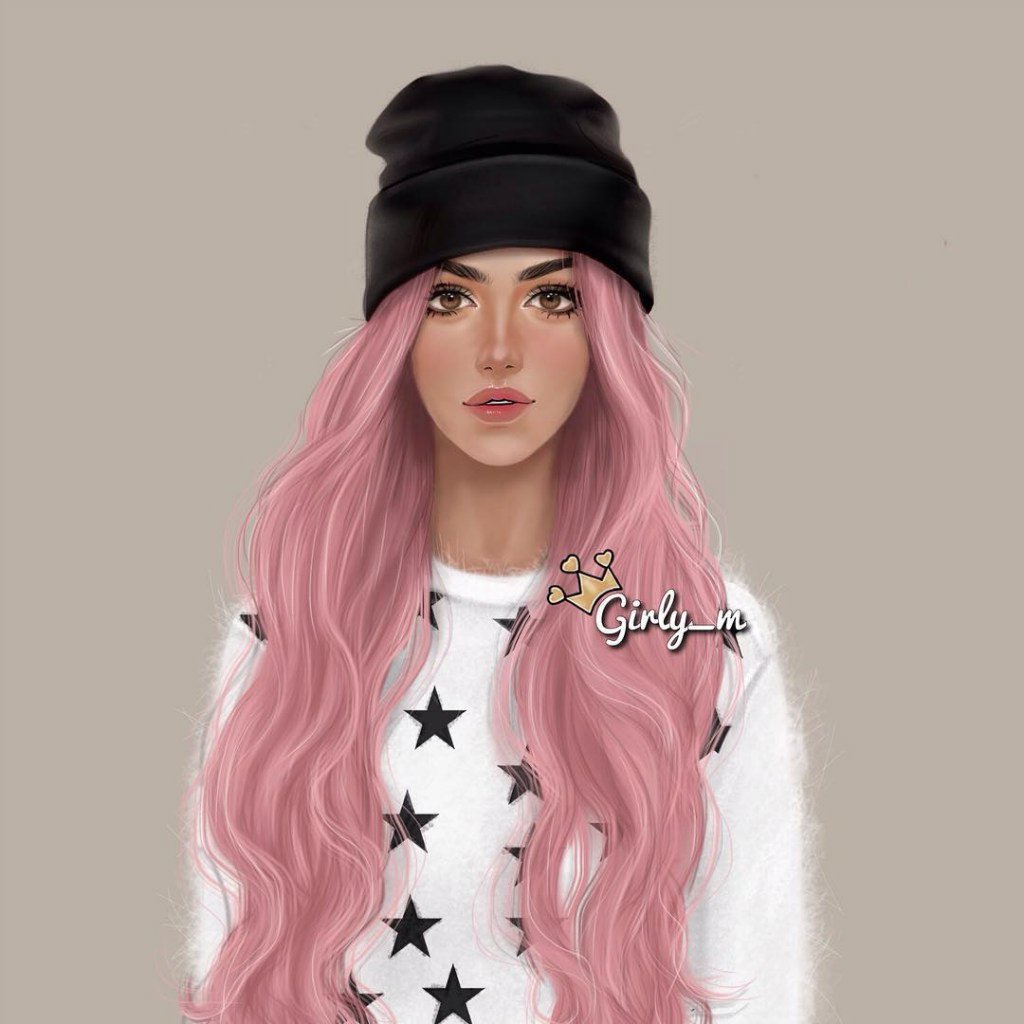 Девушки в мультяшном стиле