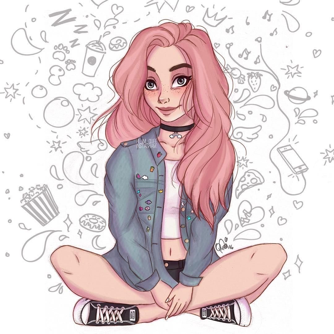 Тик ток девушка аниме