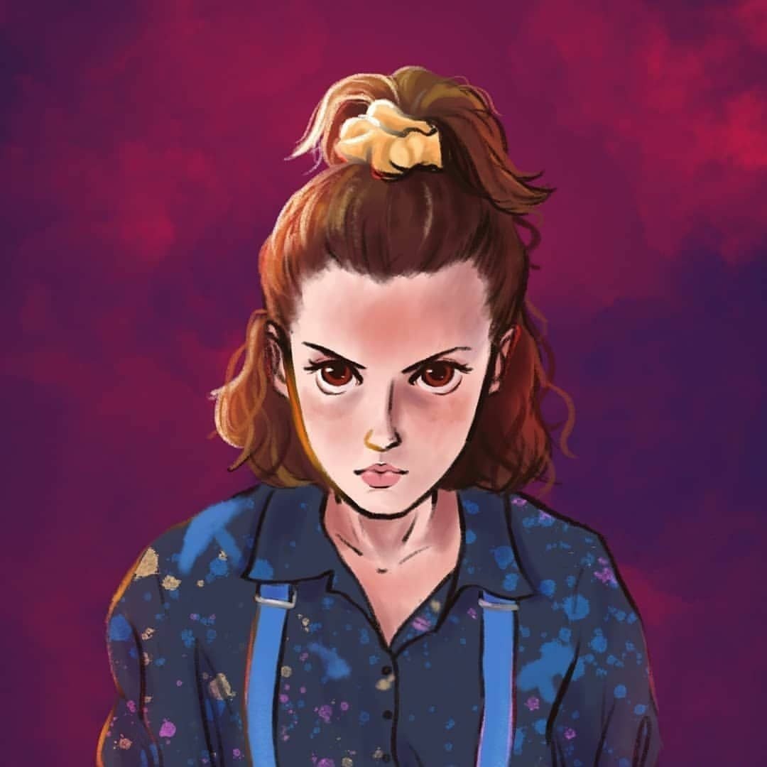 Очень странные дела Постер арт