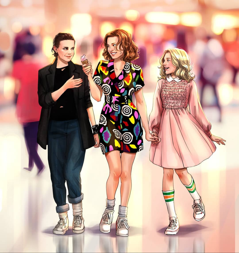 Милли Бобби Браун арт