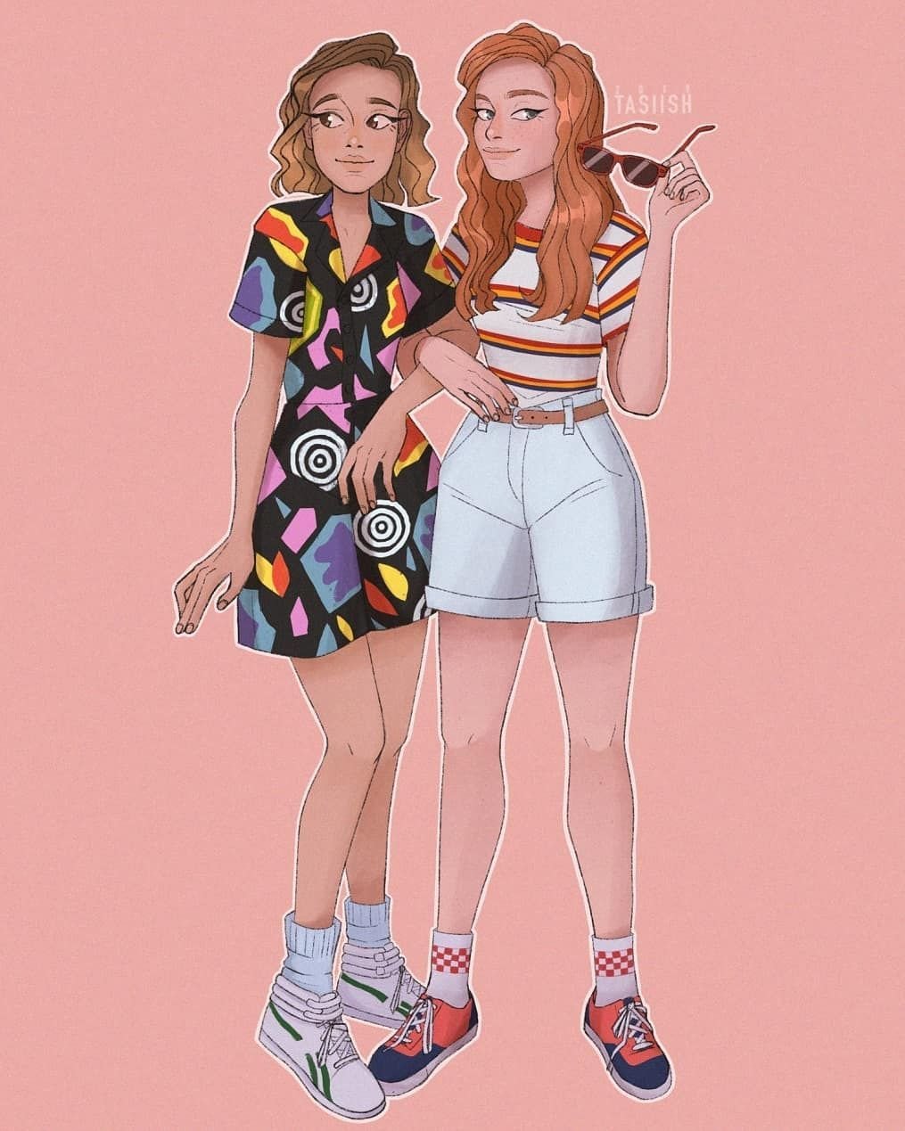 Джим хоппер и одиннадцать арт